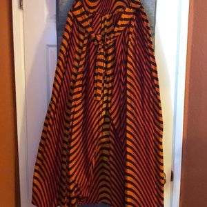 Printed long pants trouser skirt (Afro-centric)